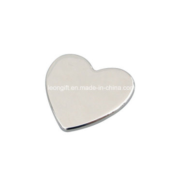 Sweet Heart Design Metall Blank Magnet Anzug Jedes Logo